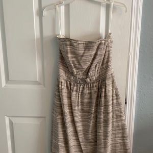 EUC Banana Republic strapless dress